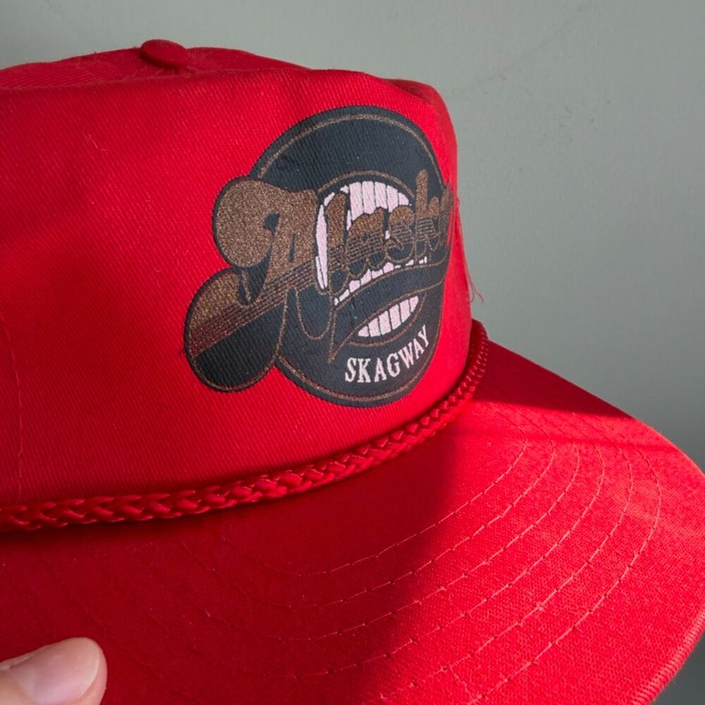 3/$30 🌟 VTG Skagway Alaska Flatbrim Hat - Picture 9 of 10
